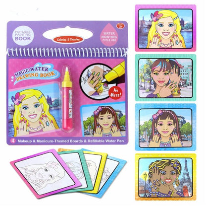 Reusable Water Painting Picture Book